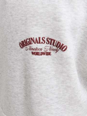 JACK & JONES Sweatshirt 'JORRoxbury' in Weiß