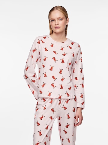 PIECES Pyjamas 'FREYA' i rosa