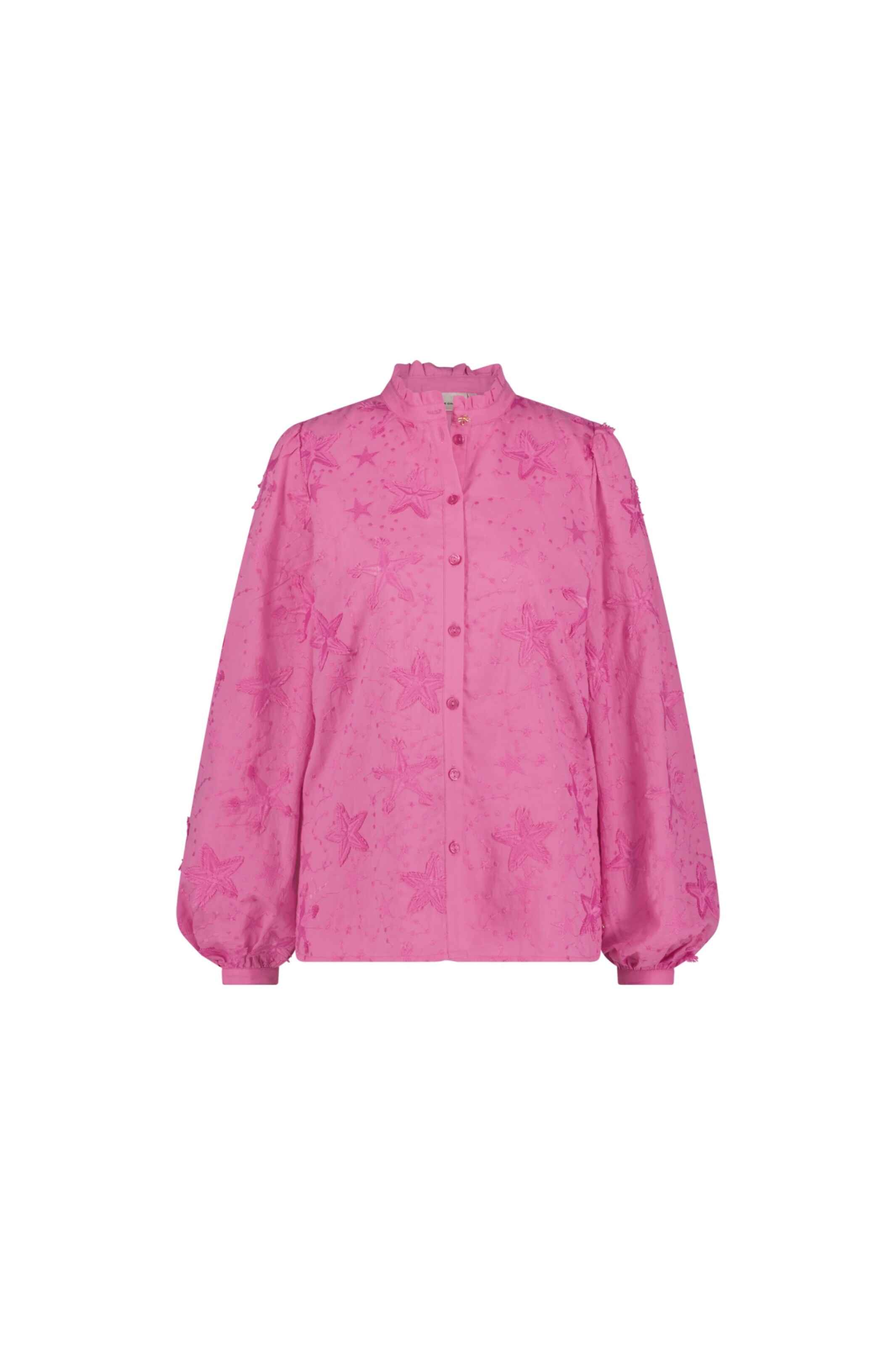 Fabienne Chapot Blouse in Roze: voorkant
