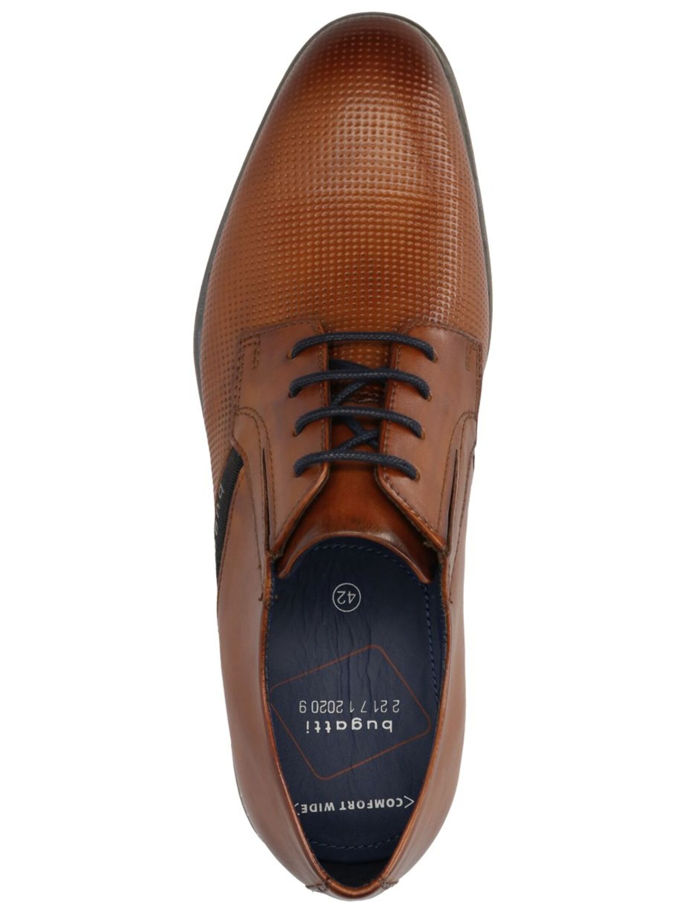 Chaussure à lacets bugatti en marron