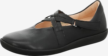 THINK! Ballerina 'Nature' in Schwarz: Vorderseite