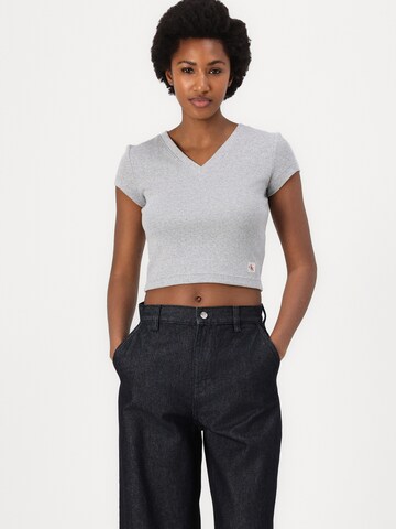 Wide Leg Jean Calvin Klein Jeans en bleu
