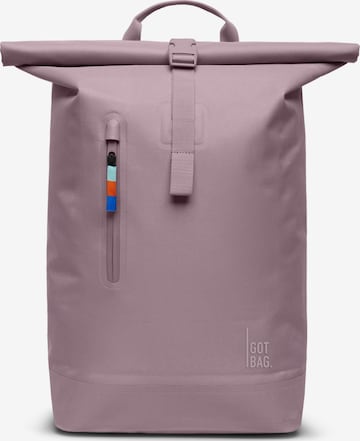 Got Bag Rucksack 'Rolltop Lite 2.0' in Lila: Vorderseite