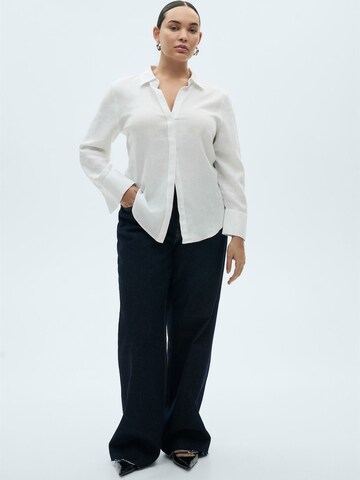 MANGO Blouse 'Samara' in Wit