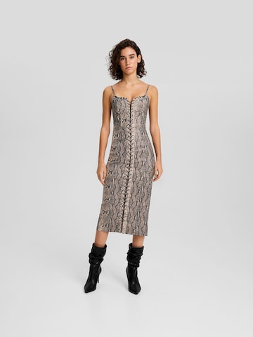 Robe Bershka en mélange de couleurs : devant