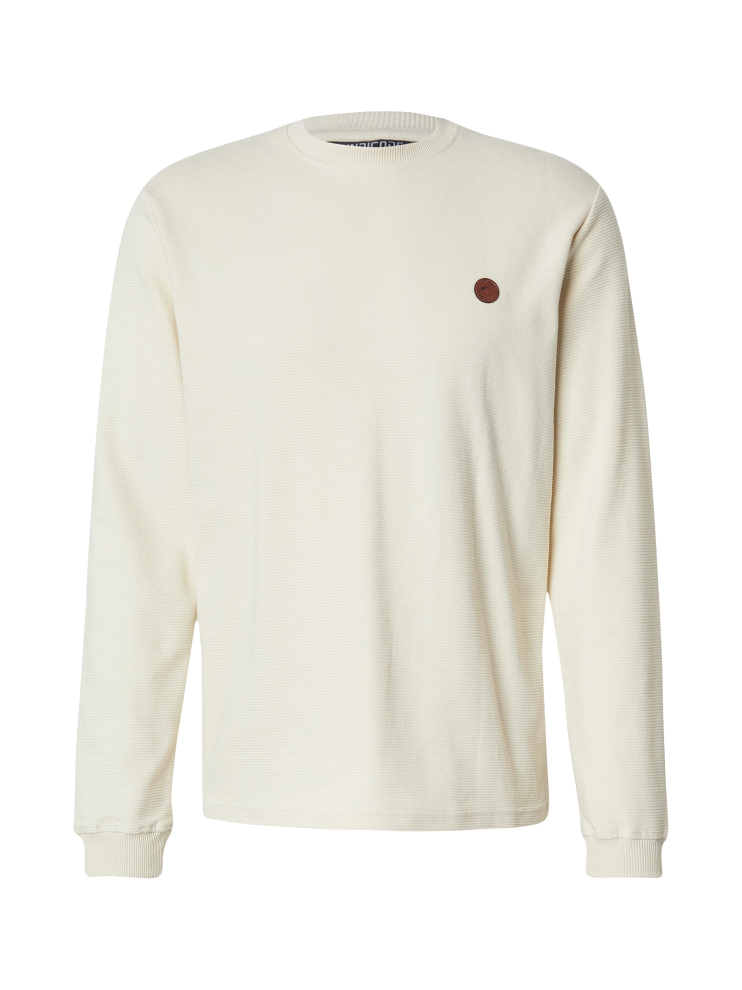 INDICODE JEANS Sweatshirt 'Salupe' in Beige: Vorderseite