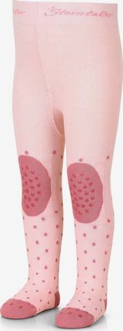 STERNTALER Strumpfhose 'Emmi' (GOTS) in Pink: predná strana