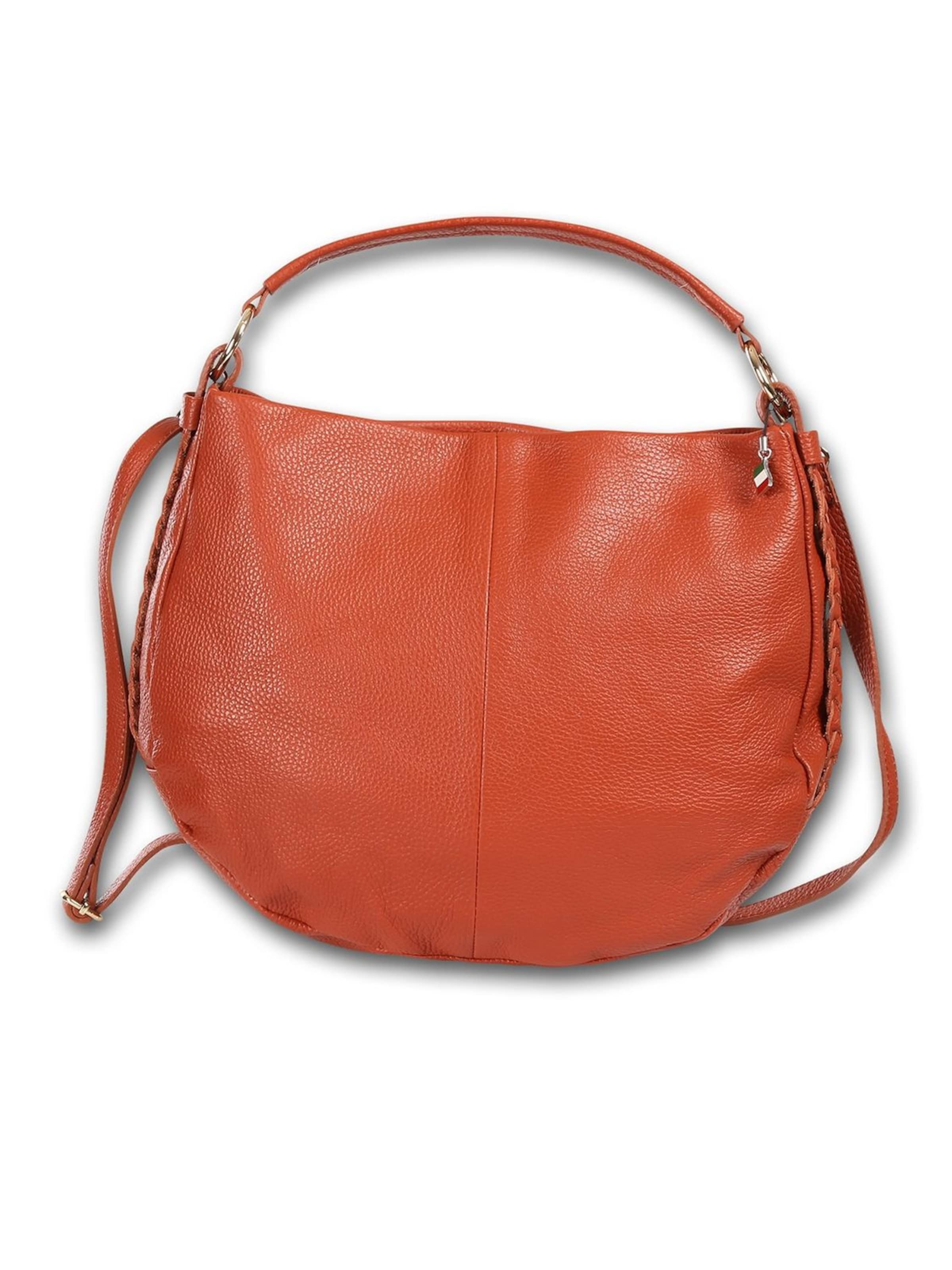 Florence - Bolso de hombro en naranja: frente