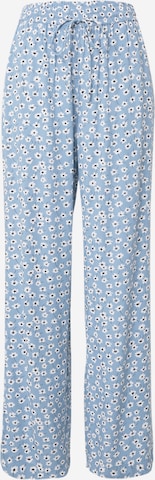 PIECES Regular Broek 'NYA' in Blauw: voorkant