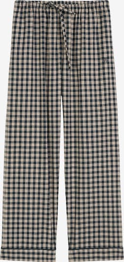 Marc O'Polo Pyjamahose in creme / navy, Produktansicht