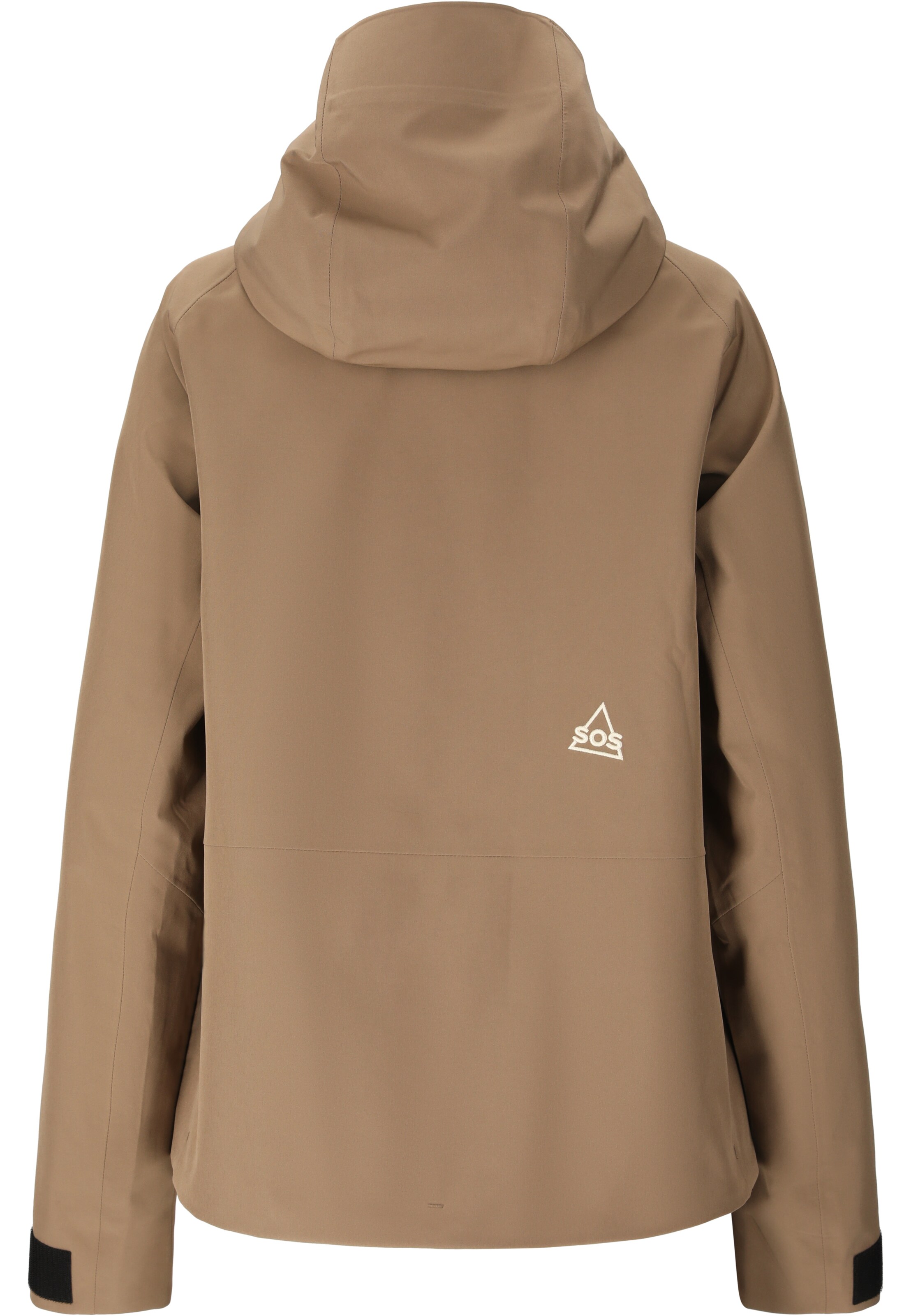 SOS Outdoor jacket 'Talinis' in Brown