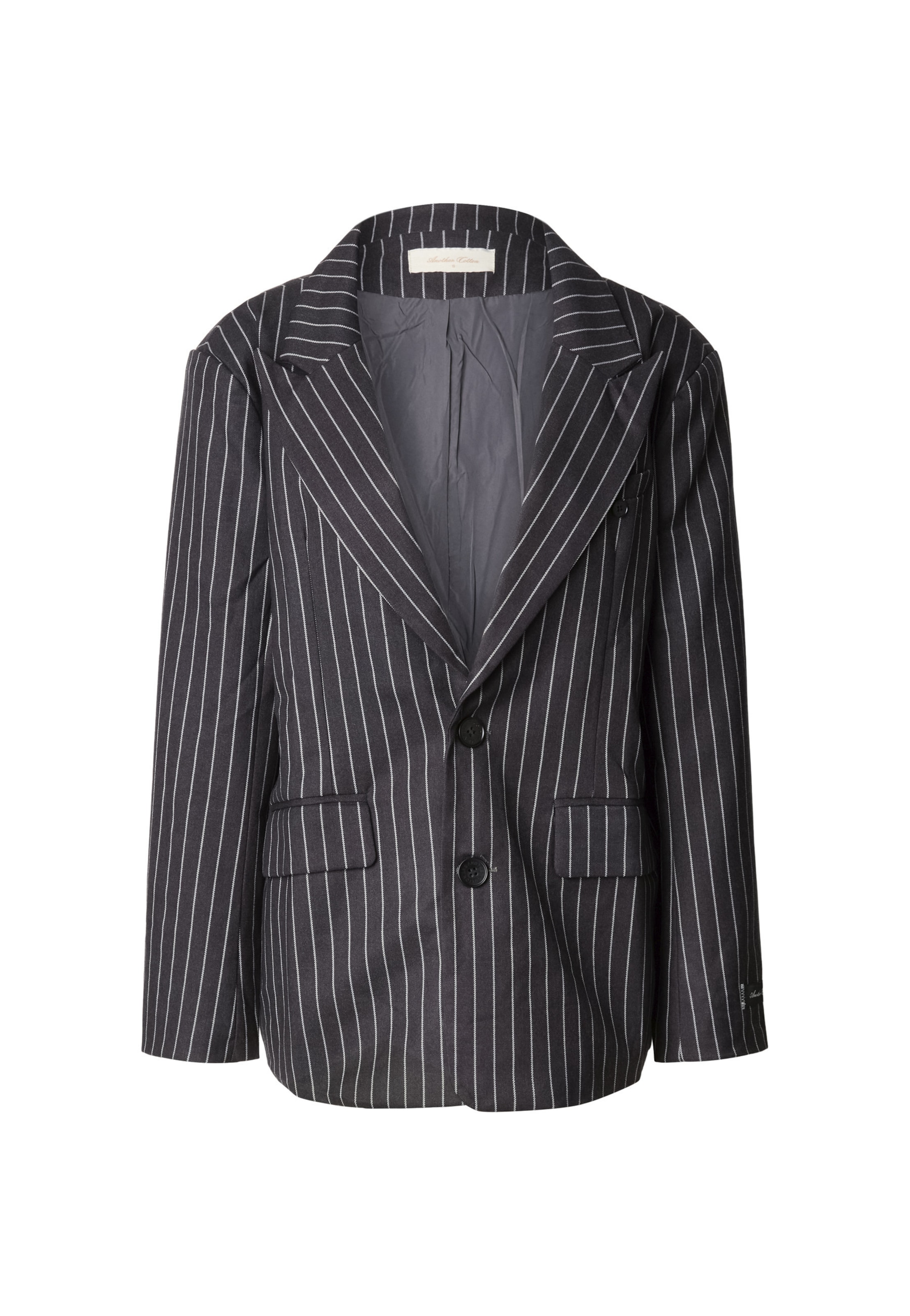 Another Cotton Lab Blazers in Grijs: voorkant