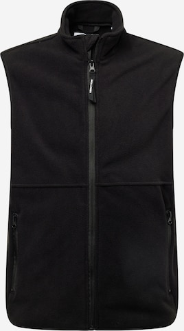 JACK & JONES Bodywarmer 'FIRE' in Zwart: voorkant