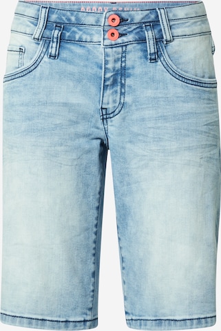 Soccx Regular Jeans in Blue: front