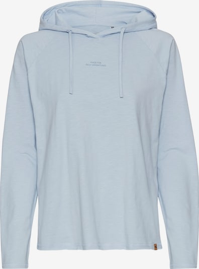 CAMEL ACTIVE Hoodie aus reiner Baumwolle in hellblau, Produktansicht