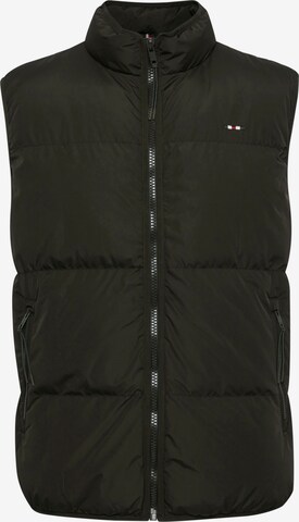 FQ1924 Bodywarmer in Zwart: voorkant