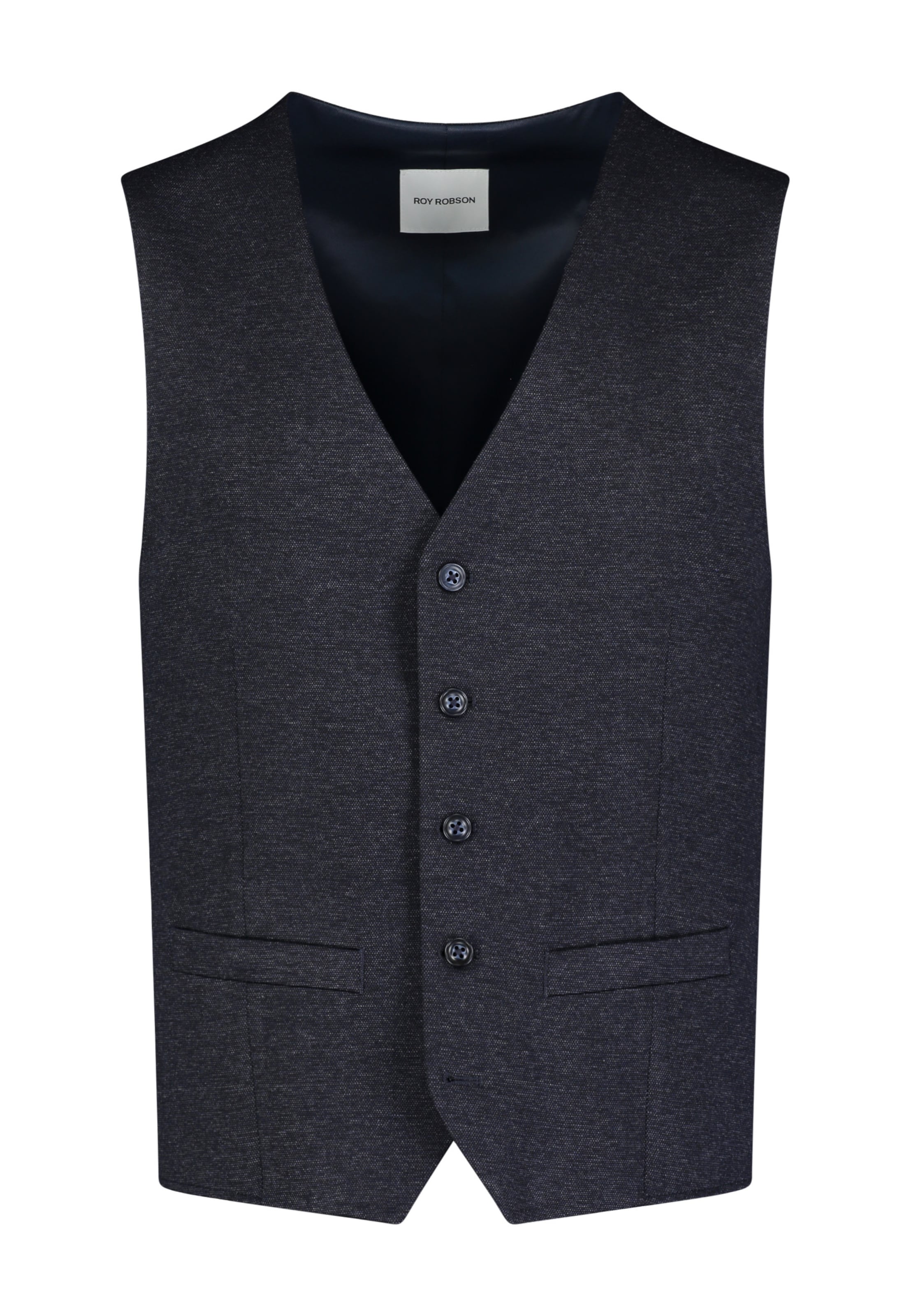 Gilet de costume ROY ROBSON en bleu : devant