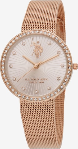 U.S. POLO ASSN. - Reloj analógico 'Giselle' en oro: frente