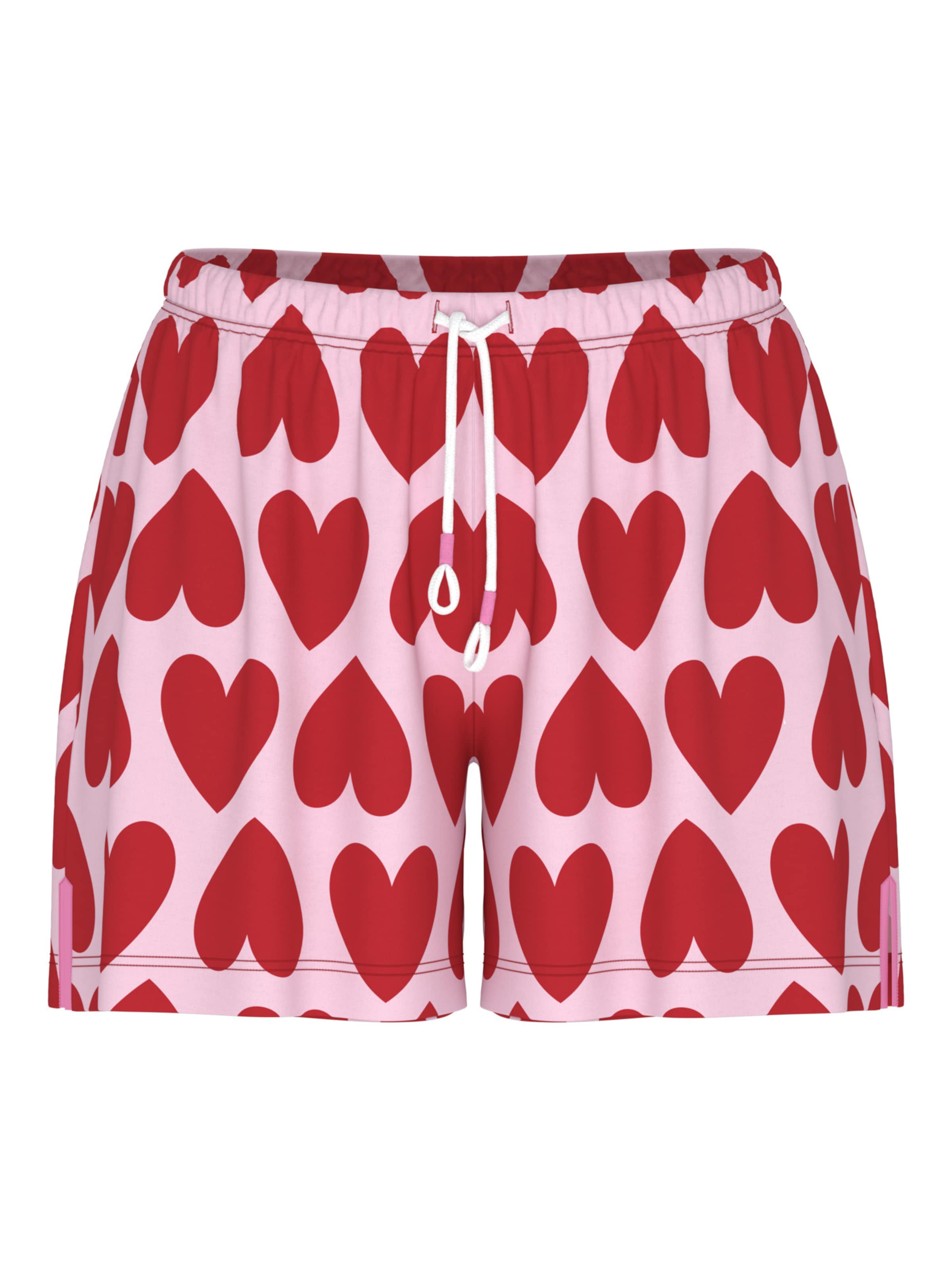 Pantalon de pyjama Mey en rose : devant