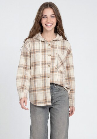 MYMO - Chaqueta de entretiempo en beige: frente