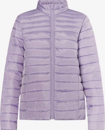 MYMO Between-season jacket in Purple: front