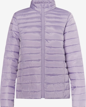 MYMO Between-Season Jacket in Purple: front