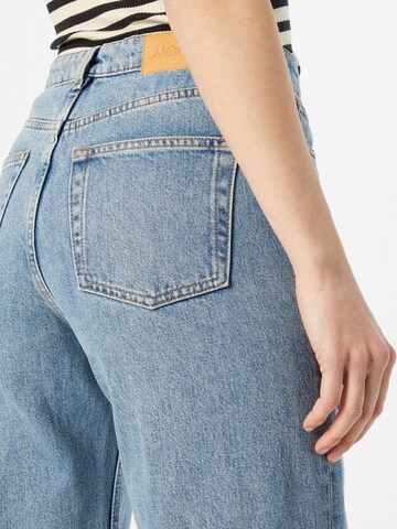 Monki Wide Leg Jeans in Blau