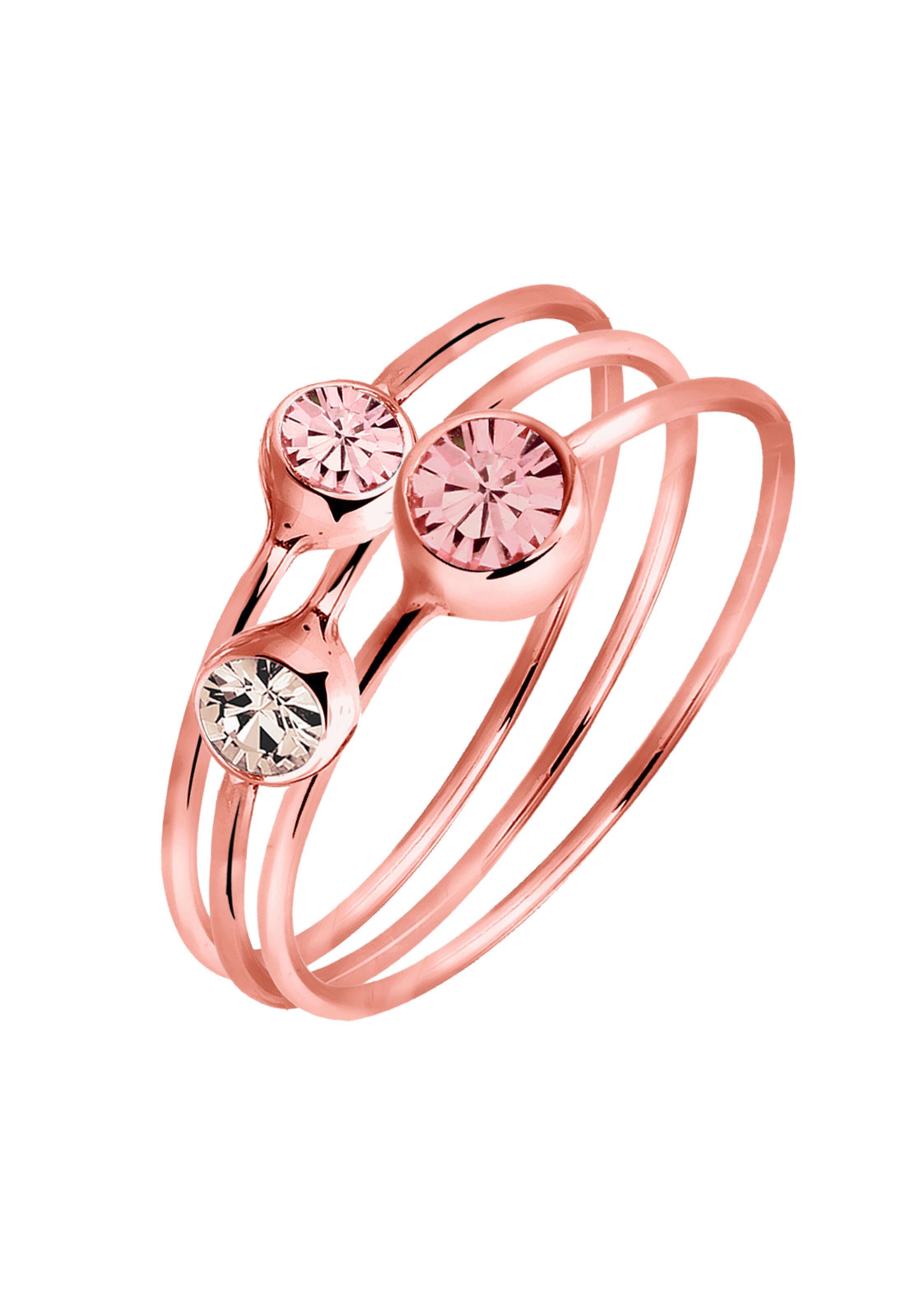 ELLI Ring in Roze: voorkant