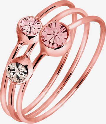 ELLI Ring in Pink: front