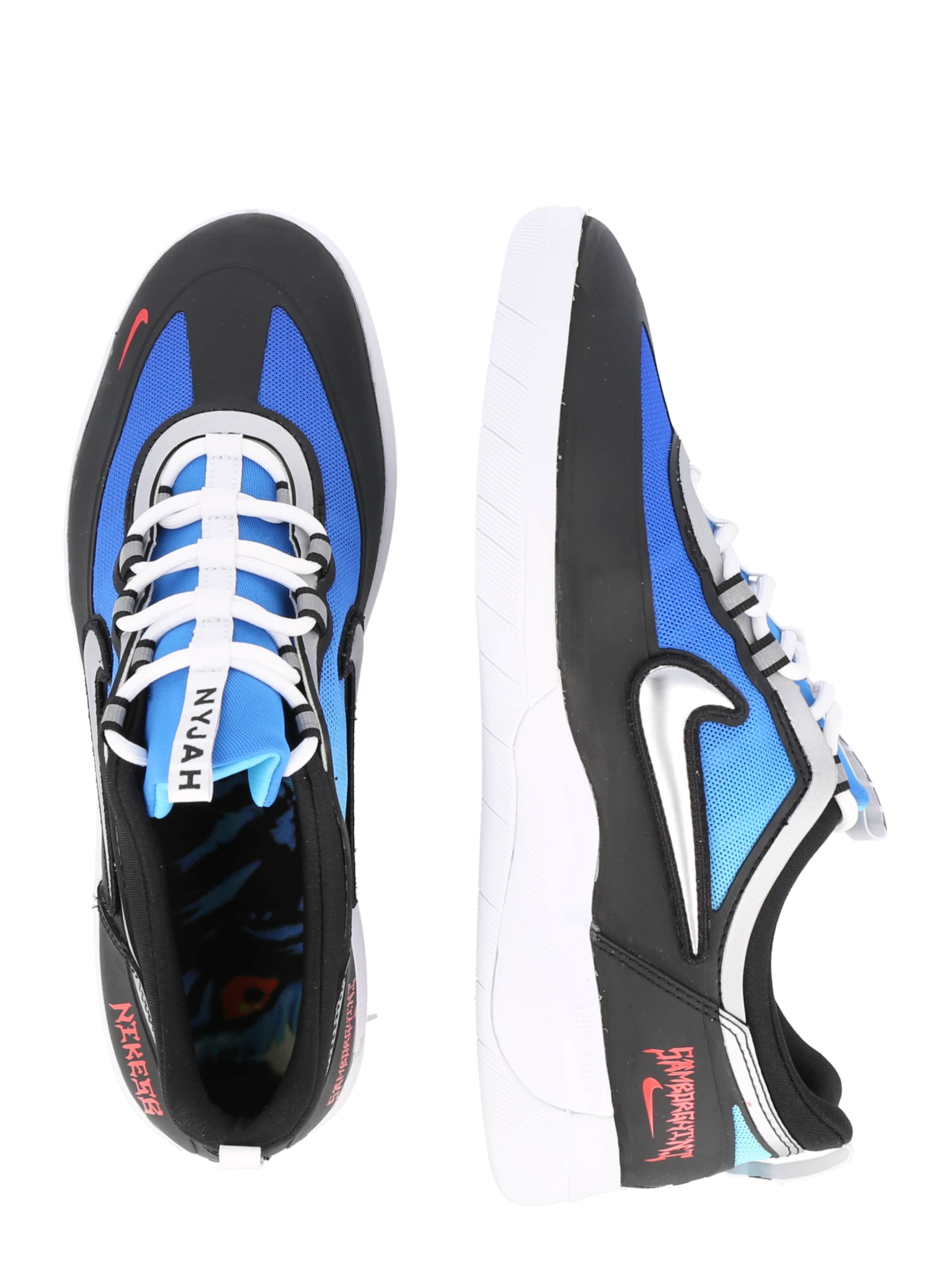 Sneakers Scarpe Nike SB Sneaker bassa Nyjah Free 2 in Blu Chiaro 