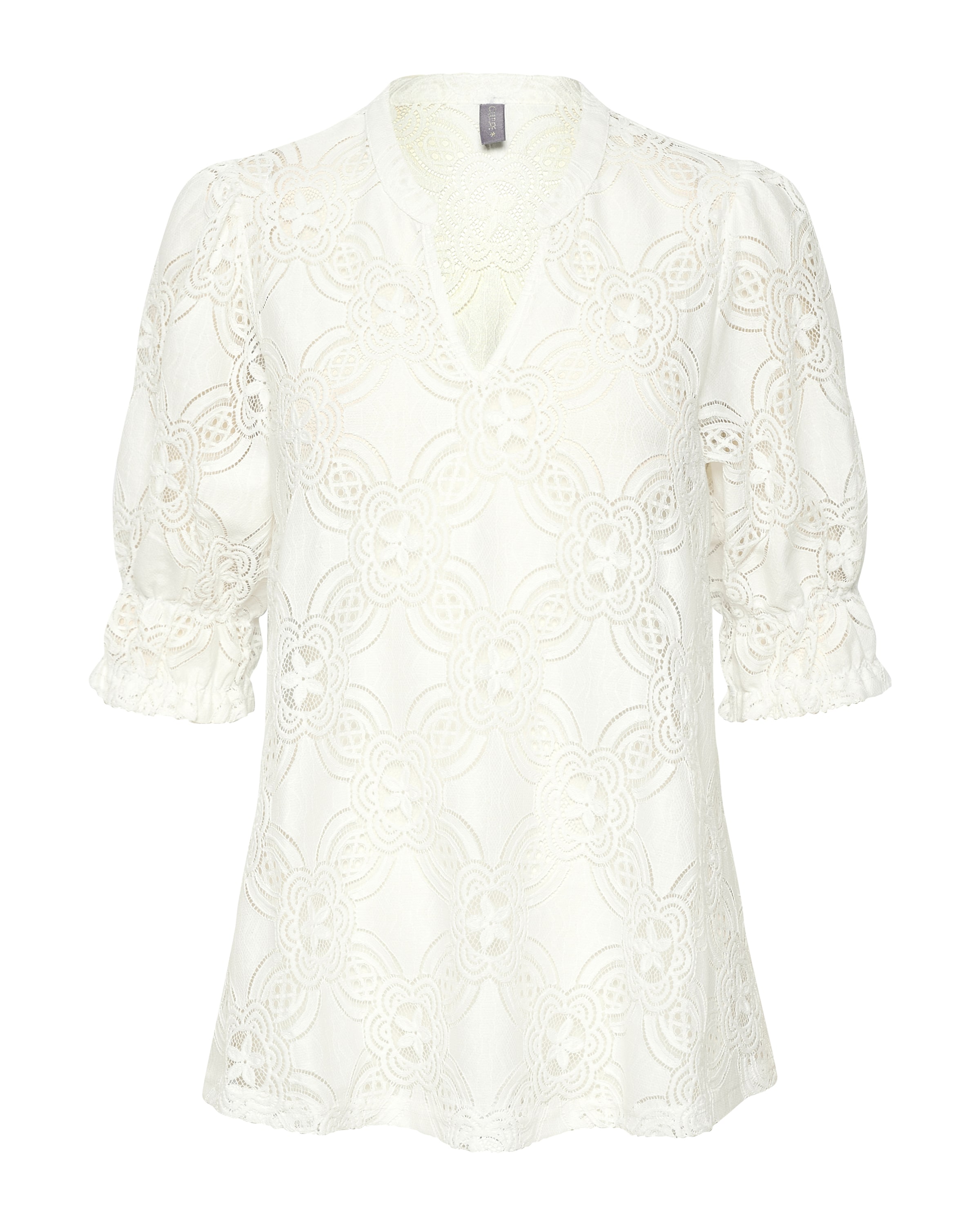 CULTUREBluza &#x27;CU Olu&#x27; - bijela boja: prednji dio