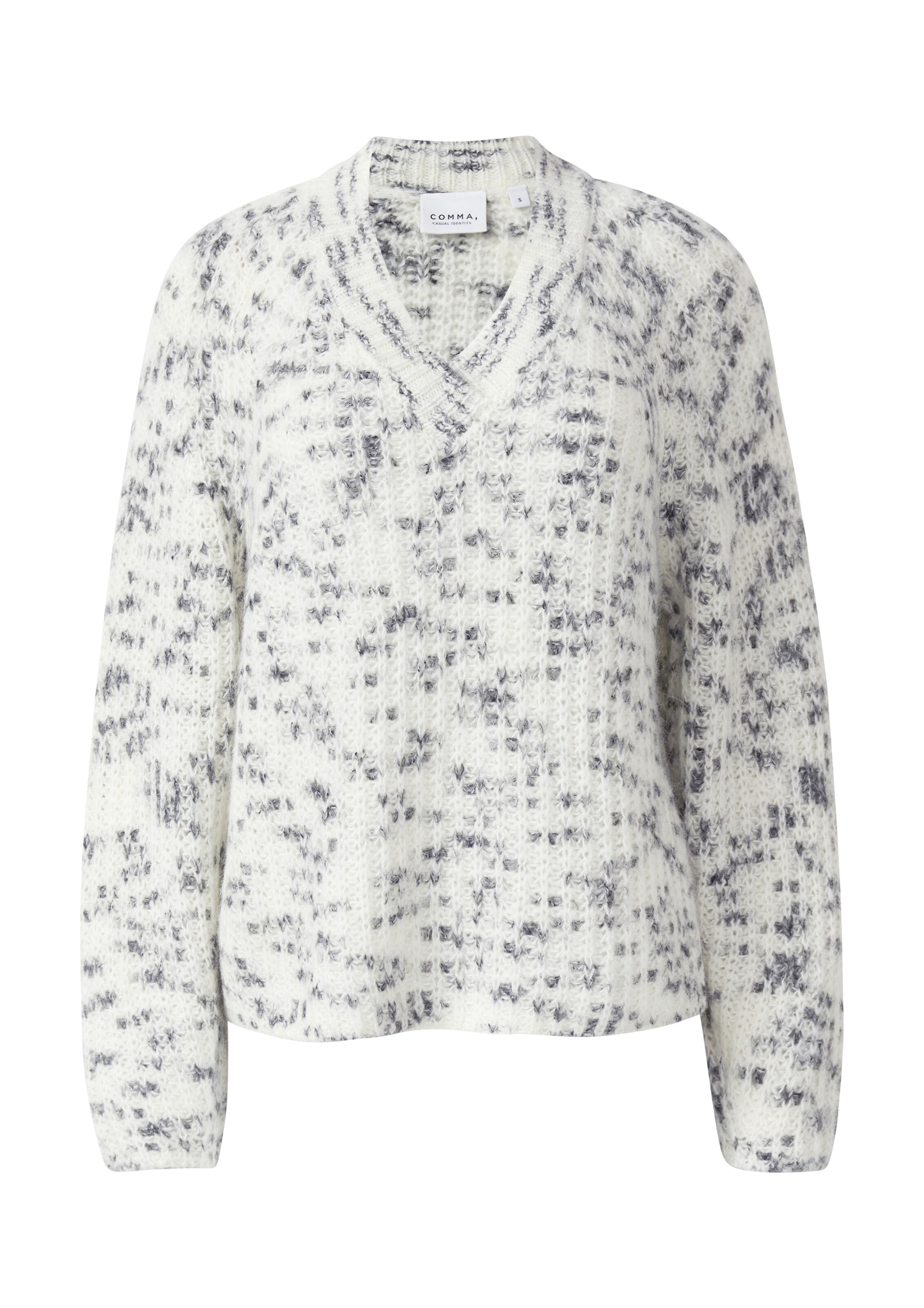 COMMA Pullover in Grau: Vorderseite