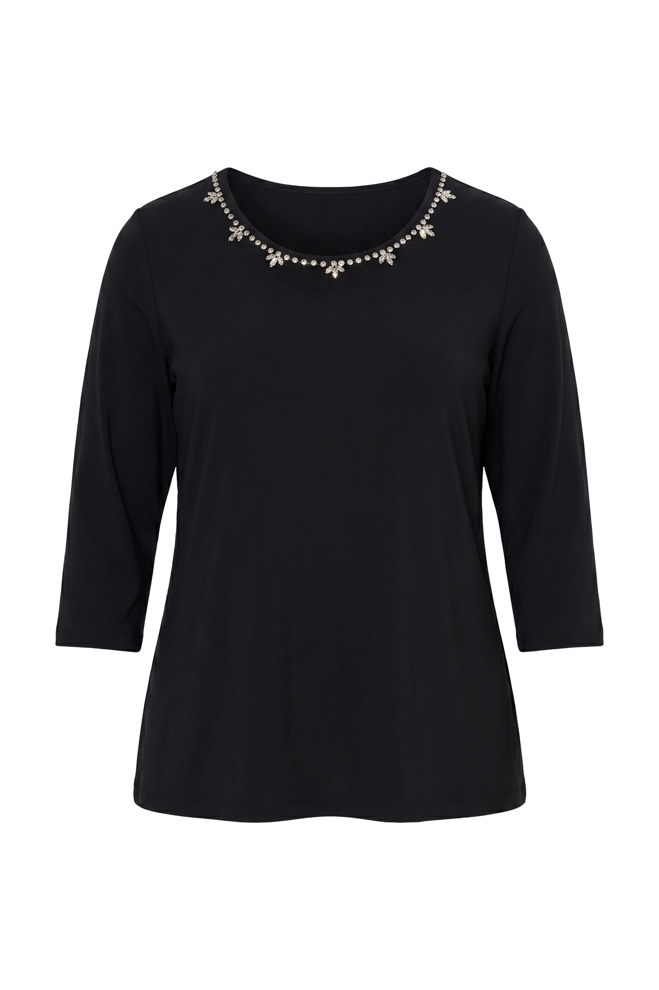 Ulla Popken Shirt in M-L in Black, Item view