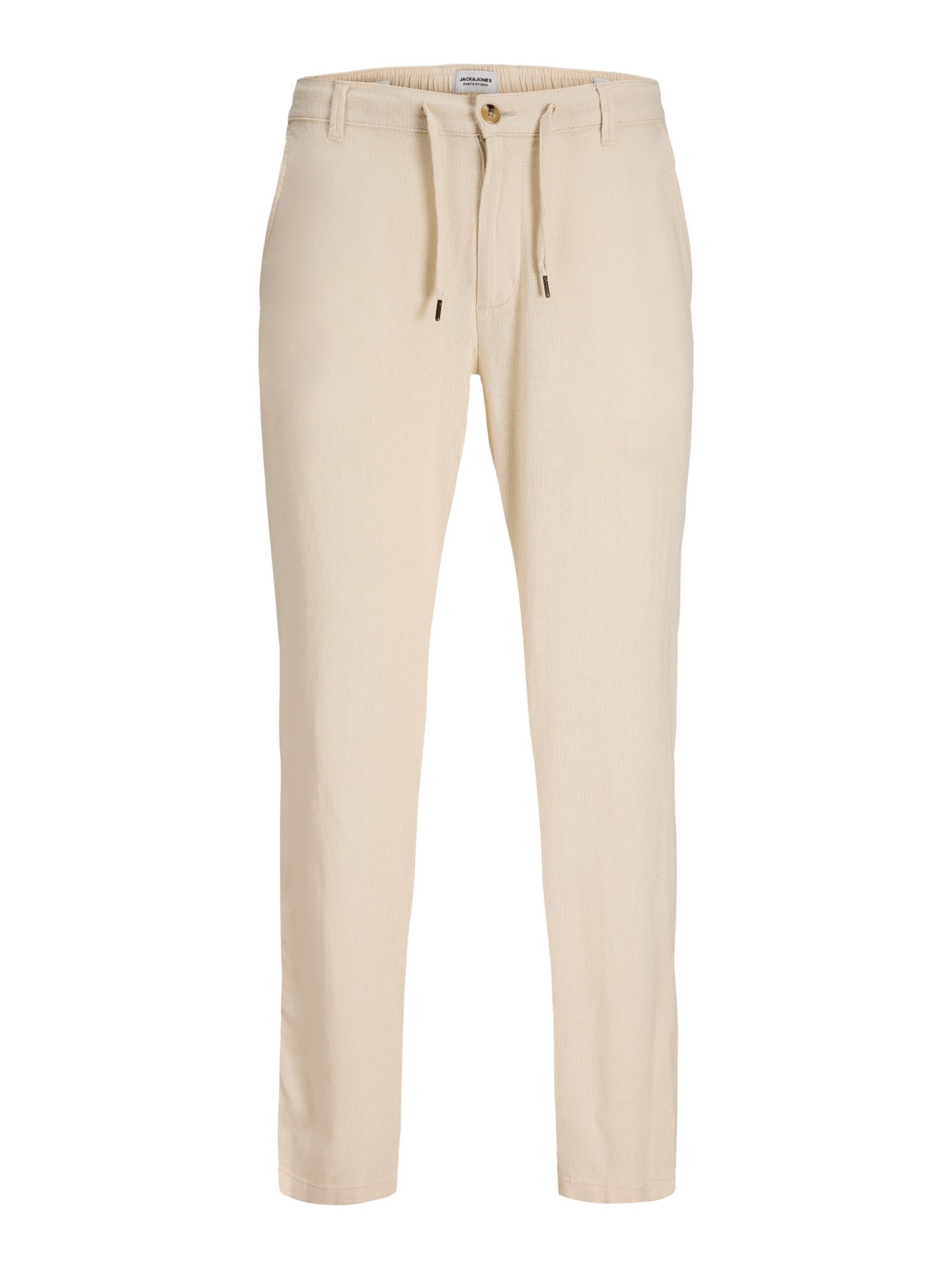 JACK & JONES - Loosefit Pantalón chino 'JPSTKarl' en beige: frente