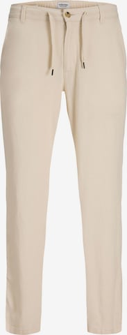 JACK & JONES - Pantalón chino 'JPSTKarl' en beige: frente