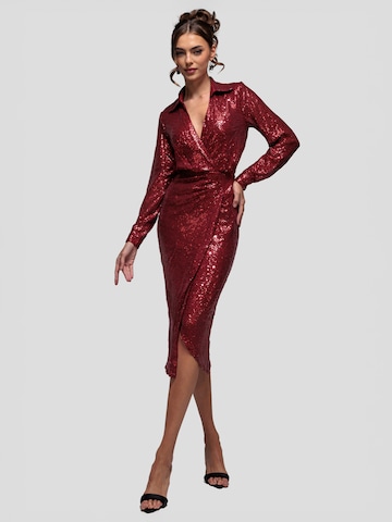 GODDIVA Kleid in Rot