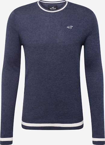 HOLLISTER Sweater in Blue: front