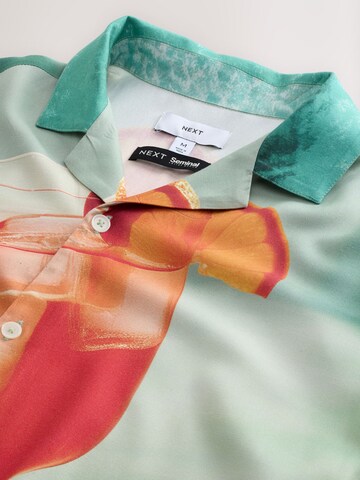 Coupe regular Chemise Next en bleu