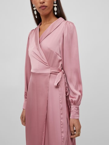 VILA - Vestido de cocktail 'Ravenna' em rosa