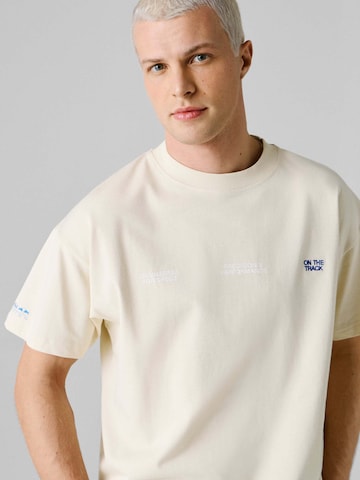 Red Bull Racing x Pepe Jeans Shirt 'Circut' in Beige