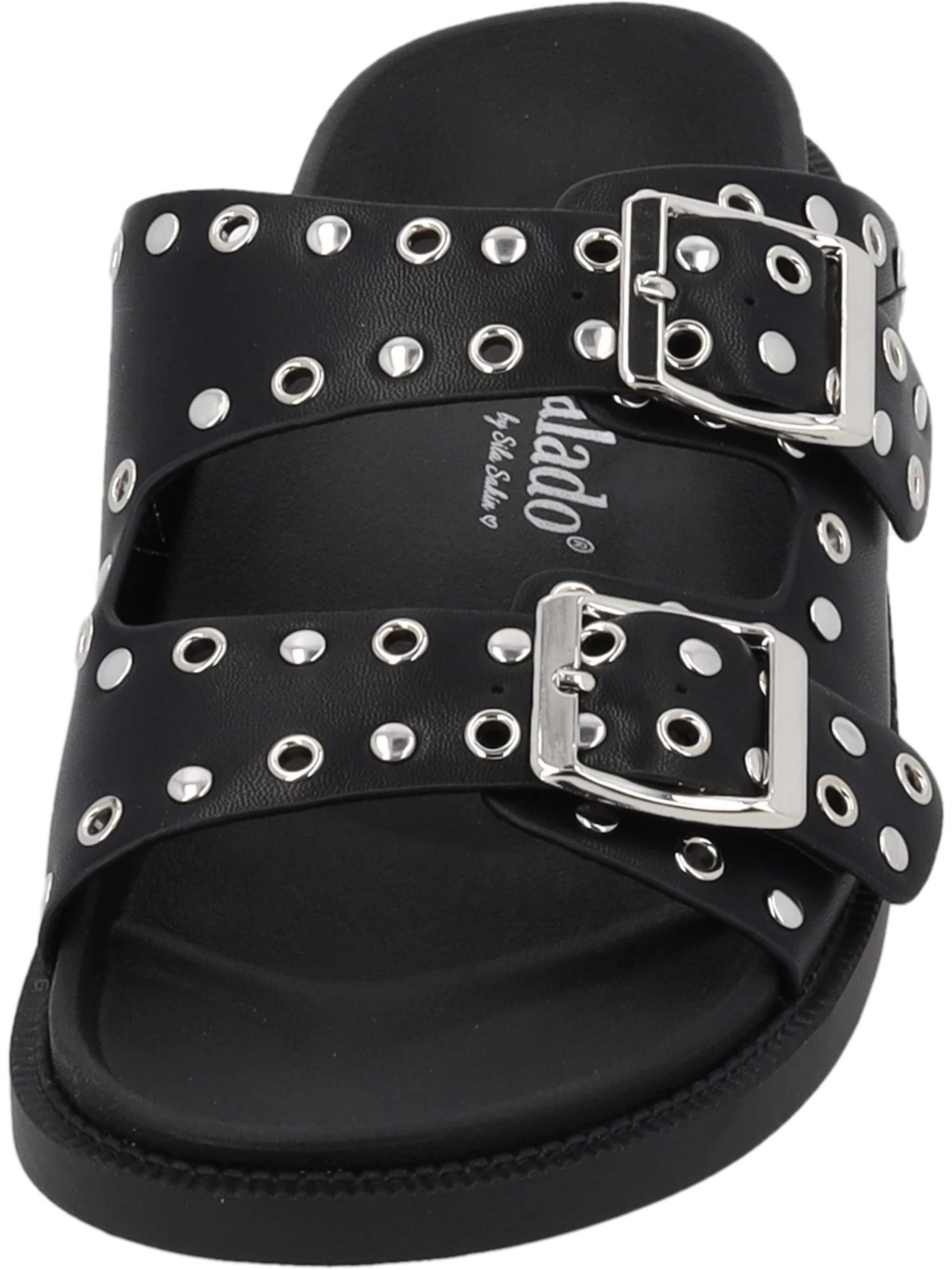Palado by Sila Sahin Sandal 'Palado Kannur by Sila Sahin' in Black