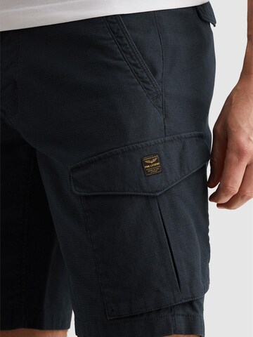 PME Legend Loosefit Broek 'Jetheed relaxed fit cargo shorts' in Zwart