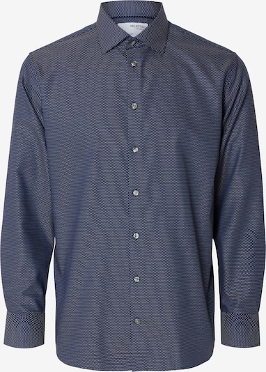 SELECTED HOMME Button Up Shirt 'Duke' in Navy / White, Item view