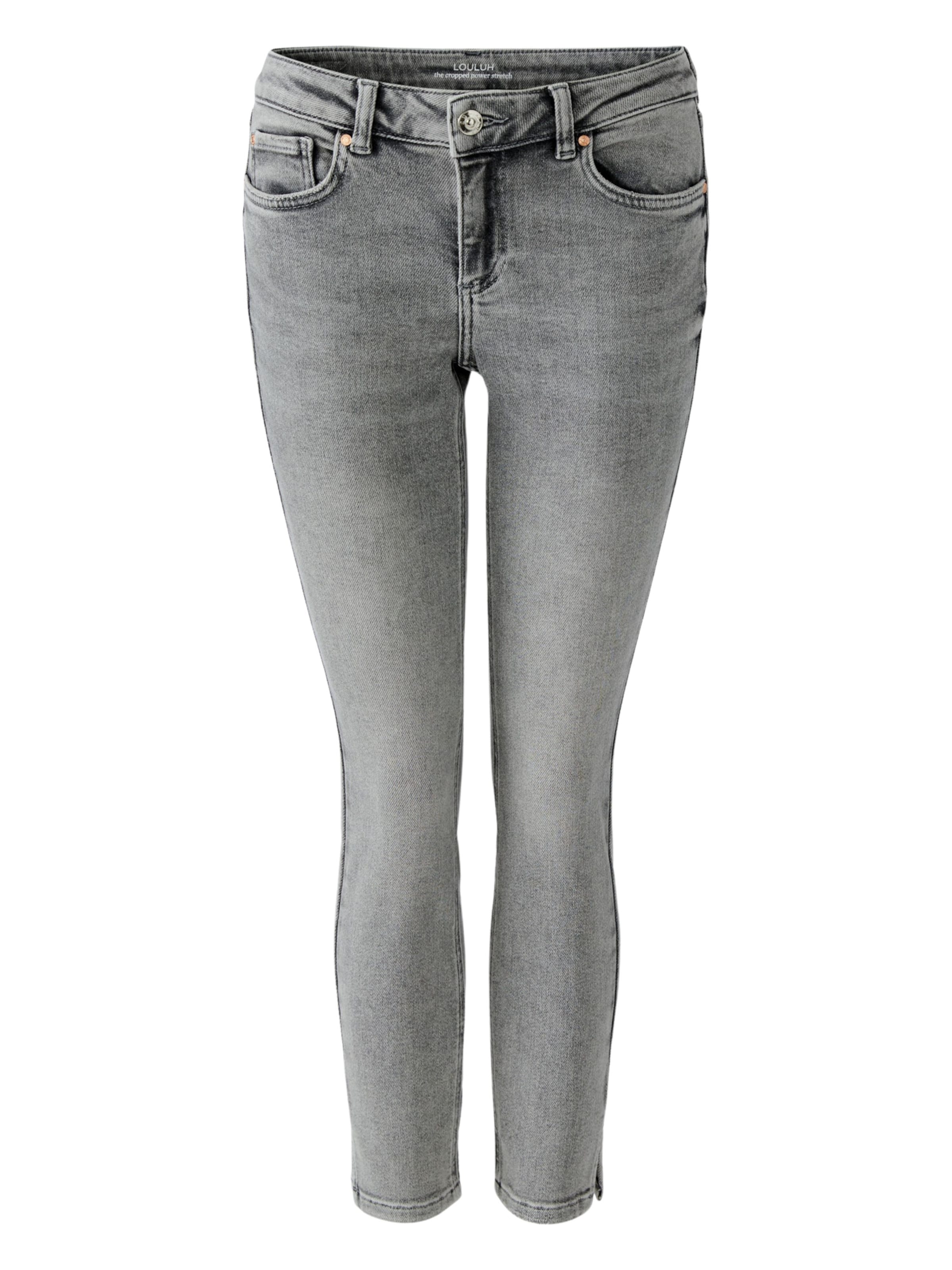 OUI Skinny Jeans 'LOULUH' in Grey: front