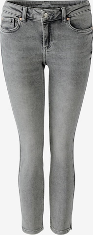 OUI Skinny Jeans 'LOULUH' in Grau: Vorderseite
