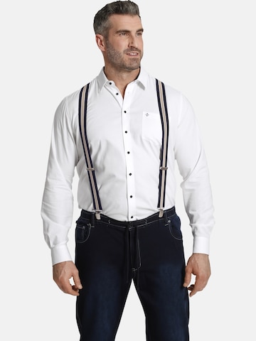 Charles Colby Suspenders 'Lord Thady' in Blue: front