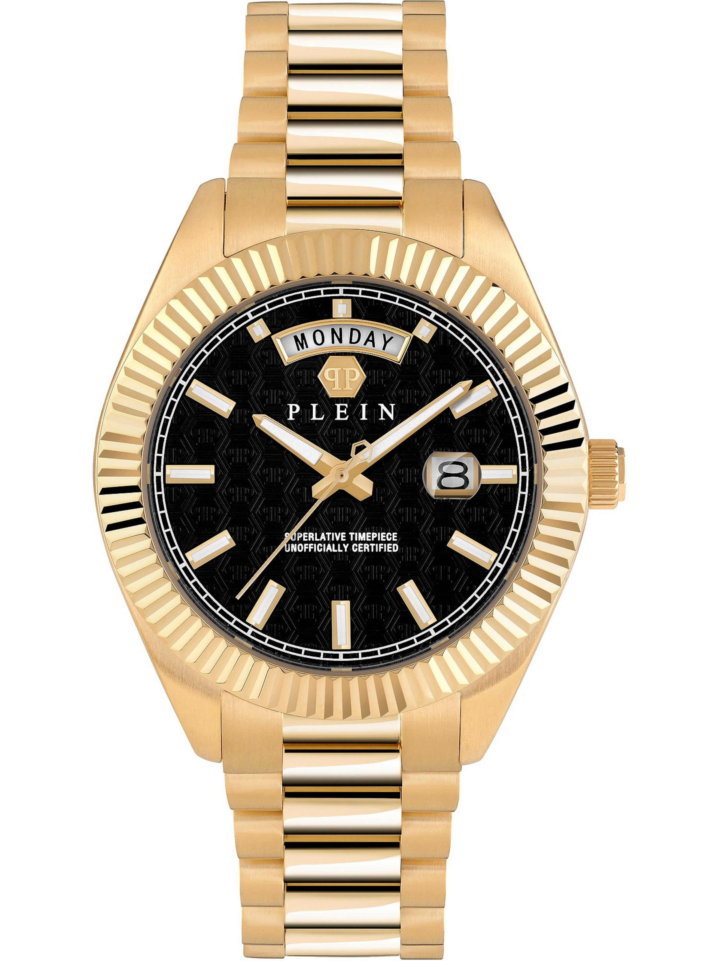 Philipp Plein Analog watch in Gold: front