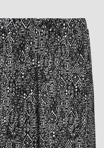 s.Oliver Wide leg Broek in Zwart