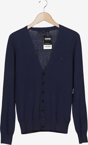 Karl Lagerfeld Strickjacke S in Blau: Vorderseite