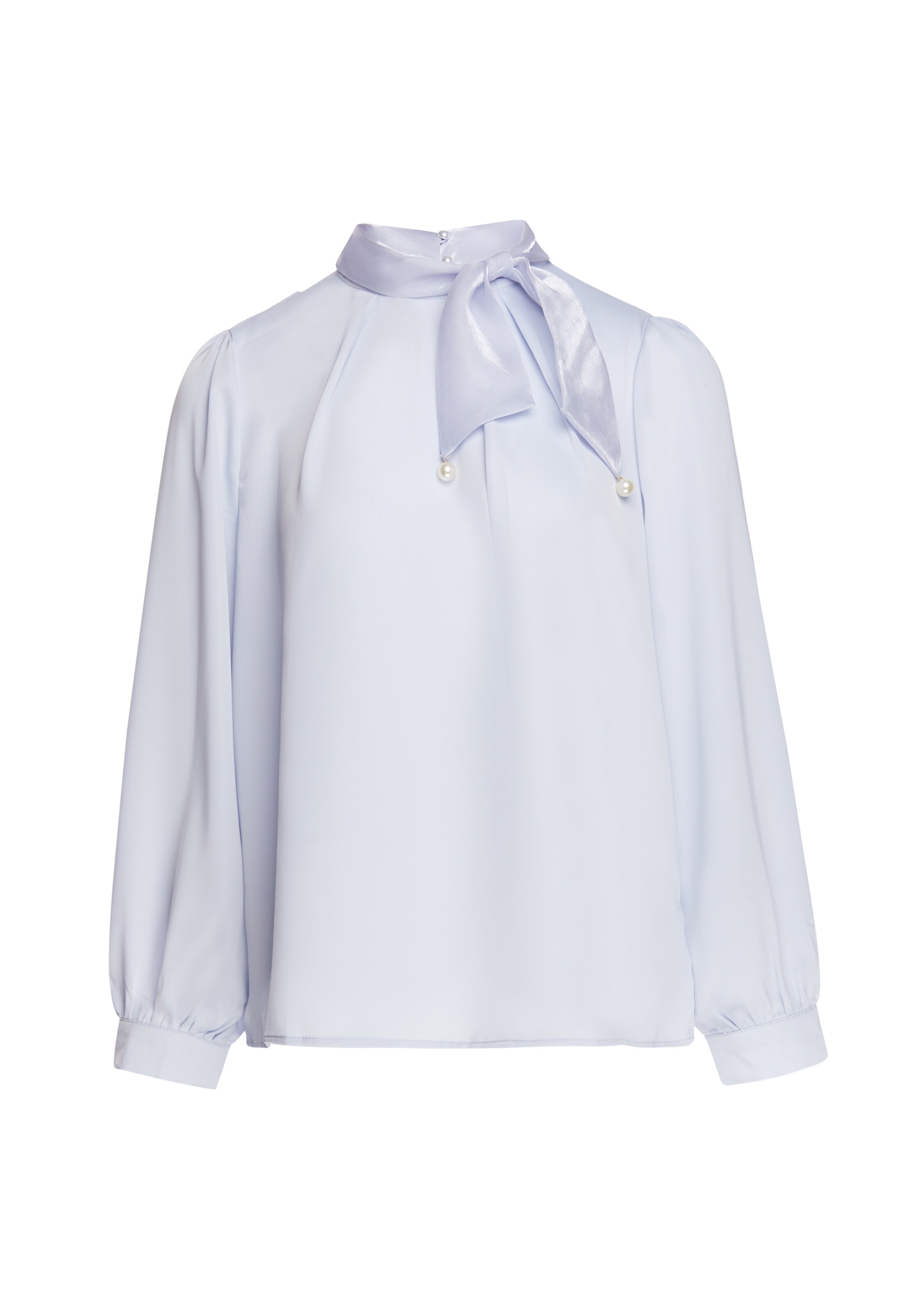 faina Bluse in Blau: Vorderseite